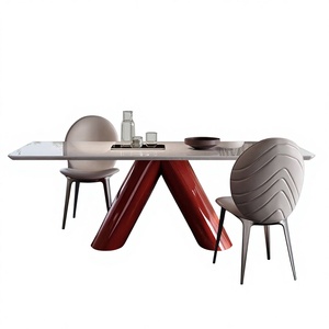 Tavolo <span class=keywords><strong>da</strong></span> <span class=keywords><strong>Pranzo</strong></span> di Lusso <span class=keywords><strong>in</strong></span> <span class=keywords><strong>Marmo</strong></span> Naturale Kali Ice Jade, Design Italiano per Ristoranti e Ville di Lusso - Product Image 1