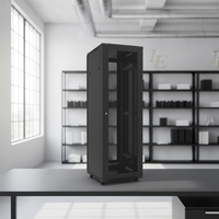 Armoire de serveur en rack pour centre de données, en acier, sur pieds, 12U, 600*1000mm, en stock