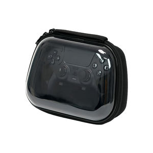 XBOX 시리즈 <span class=keywords><strong>PS4</strong></span>/PS5 휴대용 지퍼 폐쇄 충격 방지 핸들 가방 용 맞춤형 투명 EVA 하드 쉘 보관 케이스 - Product Image 5