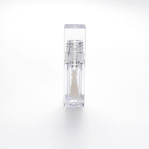 Petg rõ ràng Lip Stick bán buôn rỗng vuông Lip Gloss ống 6ml với bàn chải lớn Cây Đũa phép nhựa Lipgloss chai mỹ phẩm bao bì - Product Image 2