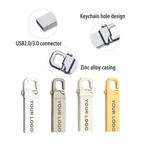 Pen Drive Usb 64gb 2024 Top Selling Custom LOGO Mini Metal USB 2.0 3.0 Stick 1GB 2GB 4GB 8GB 16GB 32 GB 64GB 128GB 256GB Wholesale USB Flash Drive