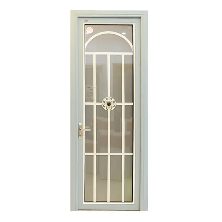 Aluminium toilet door design aluminium glass casement doors for home