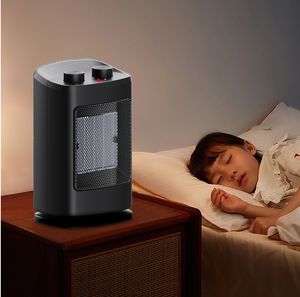 Chauffage Électrique Portable PTC à Température Constante avec Télécommande et Fonction Oscillation pour Maison, Salle de Bain et Salon - Product Image 1