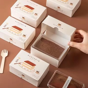 Cajas de Embalaje de Alimentos de Cartón Blanco Planas, Ecológicas y de Lujo Personalizadas para <span class=keywords><strong>Sushi</strong></span>, Donuts, Pasteles, Galletas, Tartas de Huevo - Product Image 2