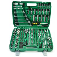 Offre Spéciale 216 pièces ensemble d'outils à douille à main kit d'outils à main ménage voiture camion véhicule réparation ensemble de douilles