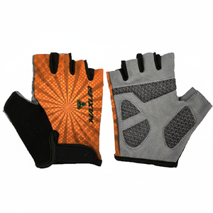 En stock Gants d'équitation antidérapants et résistants à l'usure pour le sport de plein air, vente en gros de gants de vélo confortables à demi-doigts pour hommes - Product Image 1