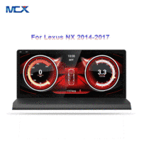 MCX 10,25 pulgadas Android Carplay del coche de la pantalla de Radio Dvd Gps navegación coche reproductor de medios para Lexus NX F deporte NX200 300H 2015-2017