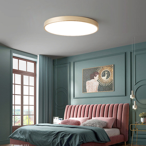 <span class=keywords><strong>Plafonnier</strong></span> rond ultra-fin 220V à montage en surface, doré, élégant, avec <span class=keywords><strong>LED</strong></span>, <span class=keywords><strong>pour</strong></span> salon, chambre, balcon, <span class=keywords><strong>salle</strong></span> <span class=keywords><strong>de</strong></span> <span class=keywords><strong>bain</strong></span> - Product Image 4