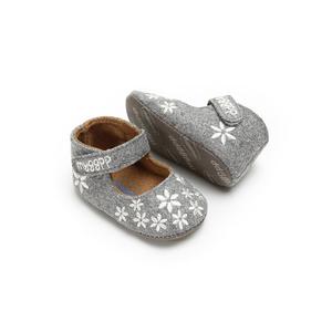 2020 nuovo tessuto <span class=keywords><strong>di</strong></span> <span class=keywords><strong>lana</strong></span> fiore stampa principessa vestito bambino neonato scarpe ragazza - Product Image 5