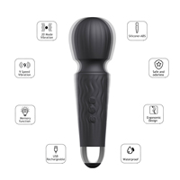 Vente chaude 20 Fréquences Mémoire Mini Av Stick Vibrateur Massage Autres Produits De Masseur Sex Toy AV Baguette Masseur