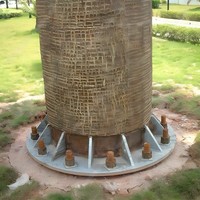 Pohon Bionik Berpenampilan Kamuflase Estetis untuk Area Pemandangan Pinus/Palma, Taman, Lingkungan Hunian Kelas Atas, Menara Komunikasi