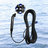 Brosse de nettoyage automatique pour capteur de qualité de l'eau, détecteur de pH, de température et d'oxygène dissous, application aquaculture