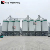 Sistema di Stoccaggio Cereali con Silos Verticali da 100-10000 Tonnellate, Produttore di Silos per Mais, Riso, Soia, Orzo a Prezzo di Fabbrica