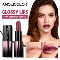 Rouge à lèvres nacré à couvrance totale, longue tenue, non collant, hydratant, brillant, lissant, tendance, de la marque française Distribution