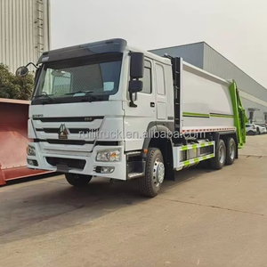 รถบรรทุกขยะอัดเม็ด Sinotruk HOWO 6x4 ยูโร 2 ขนาด 20 ลูกบาศก์เมตร - Product Image 1