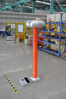 Medidor Digital de Alto Voltaje CA/CC HVHIPOT Serie GDFR-C1 100kV 200kV 300kV Divisor de Alto Voltaje