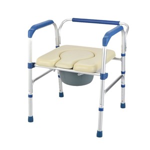 Foldable <b>Commode</b> <b>Chair</b> For Elderly And Disabled Adults With Portable Design For Home Use - Product Image 3