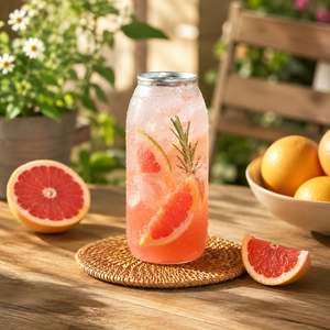 Lata de Bebidas Transparente de Plástico PET de 250 ml, 330 ml, 500 ml, Lata Cilíndrica para Envasado de Jugos, Refrescos y Bebidas Energéticas - Product Image 1