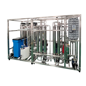 Sistema <span class=keywords><strong>de</strong></span> Tratamiento <span class=keywords><strong>de</strong></span> Agua <span class=keywords><strong>de</strong></span> Acero Inoxidable <span class=keywords><strong>de</strong></span> Alta Pureza con Bomba y PLC EDI, Purificación <span class=keywords><strong>de</strong></span> Agua Ultrapura 500L/H - Product Image 2