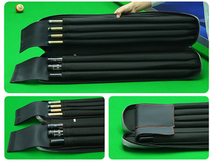 C7‑Hole Large‑Capacity 1/2 Split Pool Cue Case, Dual‑Shoulder Billiards Cue Bag for Big‑Head 9‑Ball Pool Cues - Product Image 5