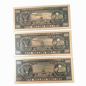 Carte <span class=keywords><strong>de</strong></span> banque commémorative <span class=keywords><strong>de</strong></span> 1 million <span class=keywords><strong>de</strong></span> dollars en feuille d'or Statue <span class=keywords><strong>de</strong></span> la Liberté, cadeau <span class=keywords><strong>de</strong></span> collection du Capitole américain - Product Image 5