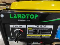 LANDTOP Meistverkaufter Benzingenerator mit Ottomotor 3KW 5KW 7KW 8KW 10KW Einphasig AC/DC 24V Elektrische Energie