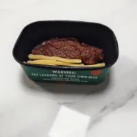 Бумажная коробка высокой температурной стойкости для пищевых продуктов CPET Lunch Box