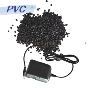 Cứng nhắc tái chế đen ống hợp chất cao su cho shoesraw vật liệu polymer giá Cổ Phiếu PVC hạt nhựa