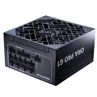 Fuente de alimentación negra para computadora UK ORA PRO G1 750 para PC de escritorio, componente ATX para juegos, fuente de alimentación de 750W