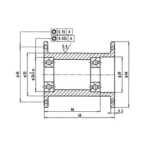 Buje de rueda de aluminio con 12 mm de diámetro de rodamiento, 28 orificios, plateado, accesorios para ciclismo - Product Image 2