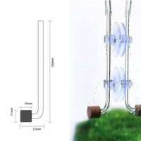 Diffuseur de CO2 transparent atomiseur compteur de bulles pour plantes d'aquarium diffuseur de CO2 accessoires de réservoir de poissons équipement d'aquarium