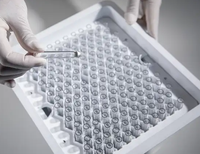 Cartouche en verre pharmaceutique prête à l'emploi, emballage en flacon, pas de lavage ni de stérilisation requis