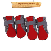 Chaussures pour petits chiens en maille respirante, semelle souple antidérapante, bottines pour animaux de compagnie, Zapatos Para Perros Pequenos