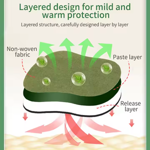 Patchs pour les pieds à l'armoise et au gingembre, extrait d'herbes, favorisent la circulation sanguine, favorisent le sommeil, soin apaisant pour les pieds - Product Image 5