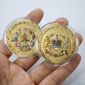 Nouvelle Arrivée Exceptionnelle : Pièce Commémorative 3D Couronne Royale de la Reine <span class=keywords><strong>Elizabeth</strong></span> <span class=keywords><strong>II</strong></span> 1926-2026 – Héritage du Devoir – Cadeau de Collection pour les Fans du Royaume-Uni - Product Image 3