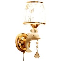 Lampe murale en fer moderne et simple pour chambre à coucher, salon, balcon, escalier, couloir, chevet, éclairage LED