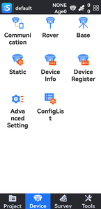 Software Android SOUTH H6 para Controladores SurvStar RTK - Soporte OEM CAD para Formatos de Exportación - Product Image 6