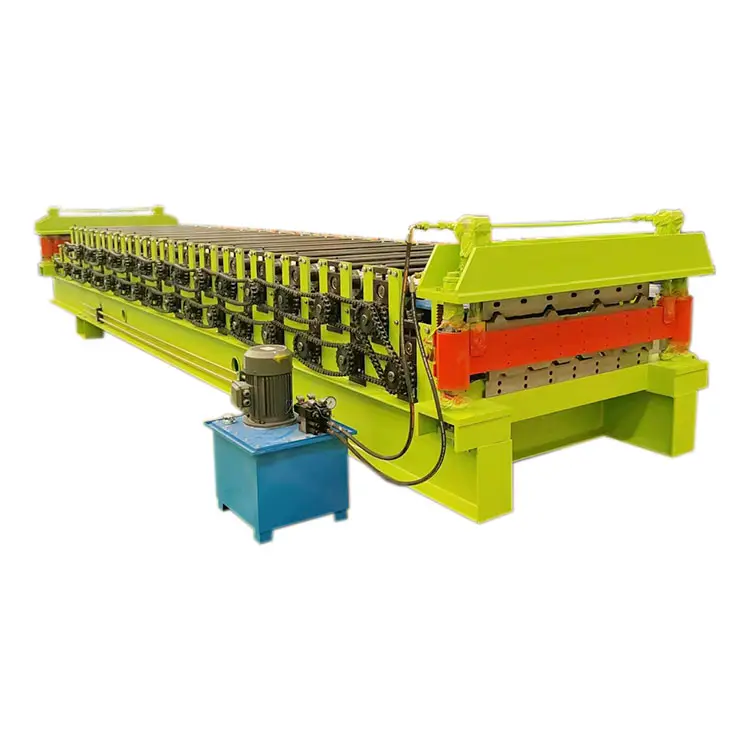 Double Deck Steel Roof Panel Roll Forming Machine