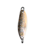 Palmer 3.2g 3.5cm impression 3D Simulation métal cuillère de pêche leurre appâts de pêche leurres lame nageur leurres de pêche