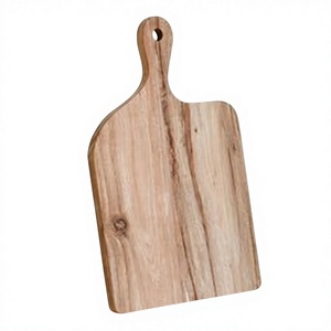Bandeja de madera para servir alimentos, diseño multifuncional, hecha a mano, personalizable, tabla de cortar de madera para accesorios de cocina - Product Image 4