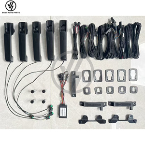 Closure <b>Electric</b> Suction Door <b>Kit</b> Door Handle for G Wagon W464 AMG G63 2019-2024 Soft Close Automatic Dry Carbon Fiber Glossy - Product Image 5