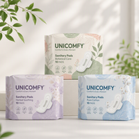 Protège-slips OEM, serviettes hygiéniques super absorbantes en coton doux, respirantes, anti-fuites, avec ailettes, jetables, produits d'hygiène féminine