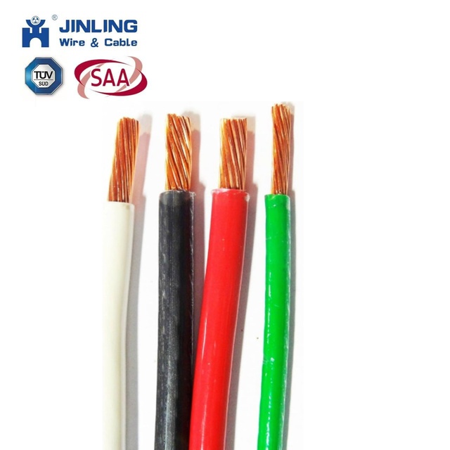 OEM Custom Thhn Electrical Wire Stranded Copper Core Cable Flexible Commercial Wire