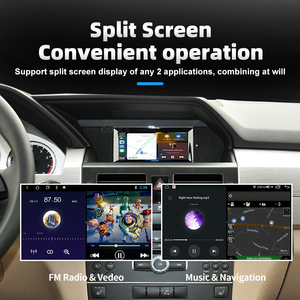 7 pulgadas coche Radio Carplay pantalla Multimedia Auto GPS BT WIFI <span class=keywords><strong>SIM</strong></span> para Mercedes GLK X204 2009-2015 - Product Image 3