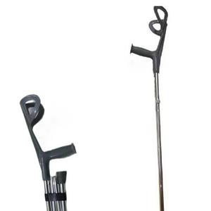 Bastón de Aluminio Ajustable de 91-124 cm con 11 Niveles de Altura, Mango Antideslizante y Soporte para Codo para Ayuda al Caminar - Product Image 2