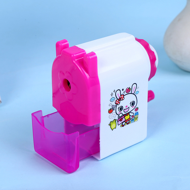 Детская Заточная машина для карандашей из АБС-пластика, тяжелая ручная точилка для карандашей, школьная металлическая точилка