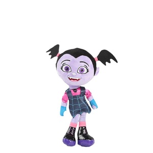 Logotipo personalizado Halloween gran vampiro chica juguete de peluche Vampirina <span class=keywords><strong>DSN</strong></span> muñeco de peluche suave figura de dibujos animados Anime almohada para dormir - Product Image 5