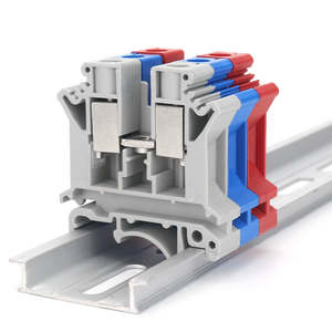 เครื่อง <span class=keywords><strong>UK10N</strong></span> เทอร์มินอลบล็อก UK ราง DIN แบบสกรูแรงสูง - Product Image 4