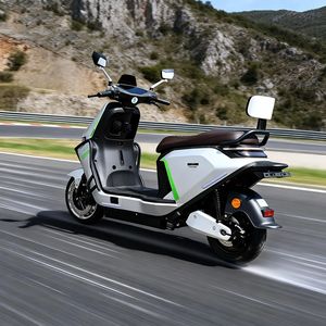 Chopper E-Bike, vélo électrique à deux roues avec pédales, nouveau modèle léger non pliable, moto électrique ultra-autonome 50~70 km/h, pour le commerce international - Product Image 1