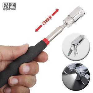 Outil de ramassage magnétique extensible Ximeng avec lumière, outil de réparation automobile en acier inoxydable 170 mm - Product Image 2